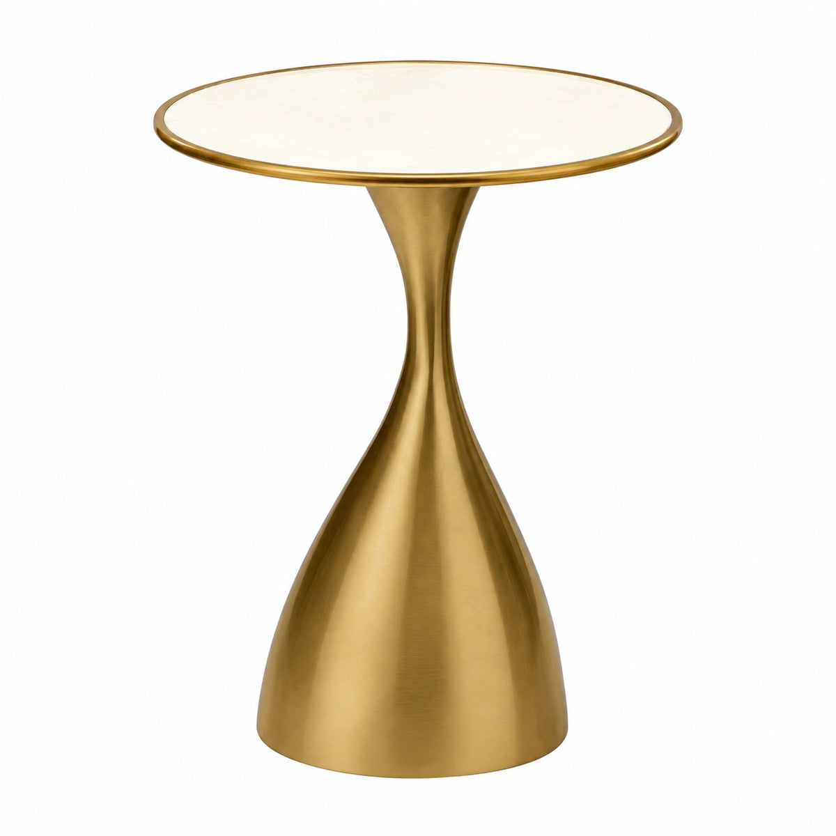 Tavolino da Caffè Oro di Kare Design, Design Moderno ed Elegante, Ø36 cm