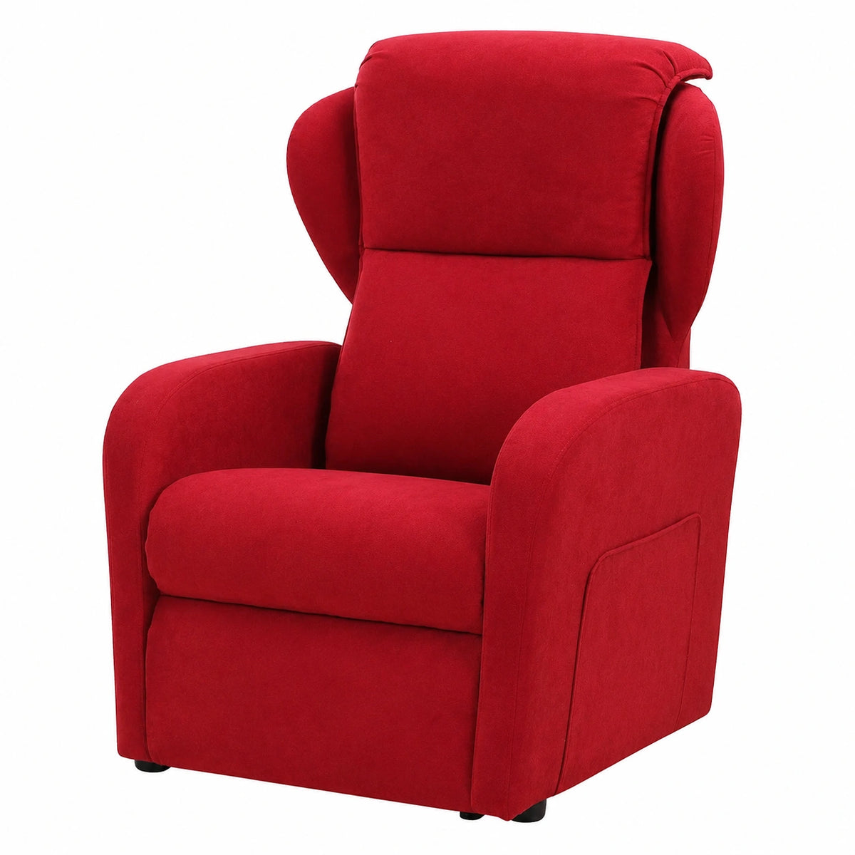 Fisiomatic® Poltrona Relax Reclinabile Elettrica con 2 Motori – Perfetta per Anziani – Design Italiano – Modello Chloe Rosso
