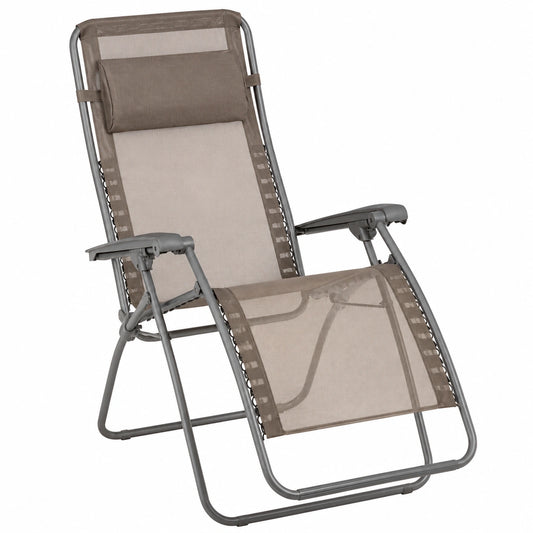 Sedia Relax Zero Gravità Lafuma Rsxa Clip Batyline® Iso Marrone Grafite
